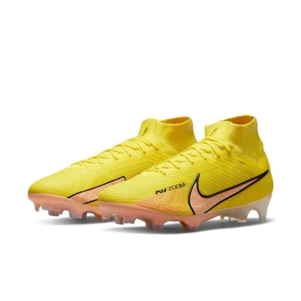 Nike Mens Zoom Superfly 9 Elite FG Football Cleats DJ4977-780 Yellow Srike Sz 13